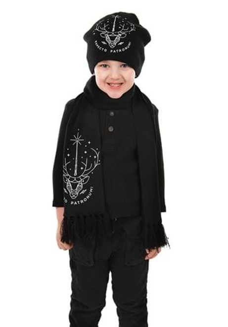 Harry Potter- Glow in The Dark Patronus Knit Beanie- worn by child model