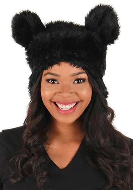 Black Bear Hat- worn by adult model