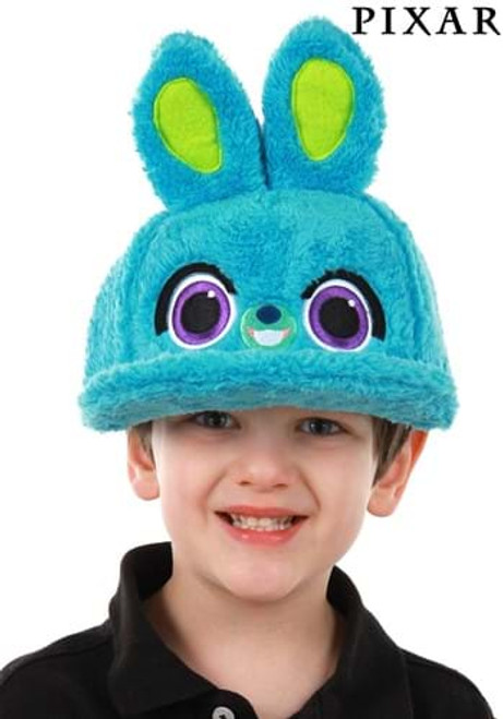 Toy Story- Fuzzy Bunny Cap- worn by little boy model