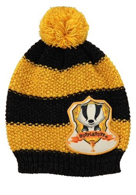 Harry Potter- Toddler Hufflepuff Beanie- front view
