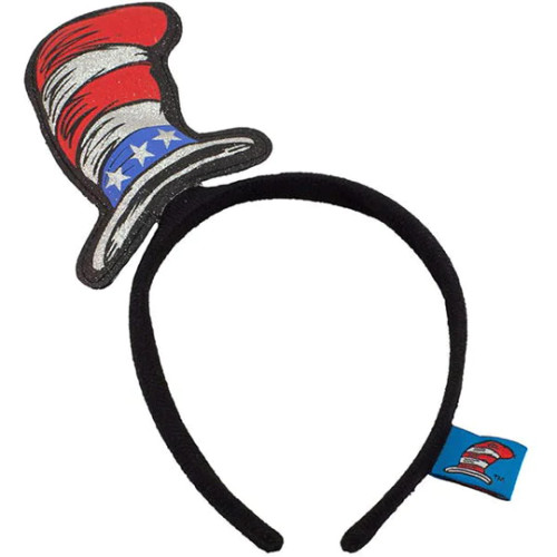 Dr. Seuss- The Cat in The Hat President Glitter Headband