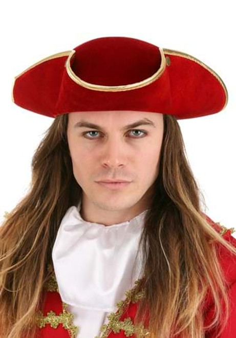 Rum Pirate Hat- worn by model front view