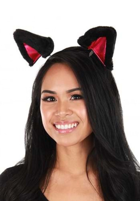 Springy Cat Ears Headband- worn by adult model