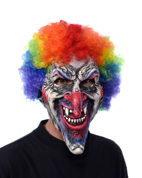 Dastardly Evil Clown Mask- front view