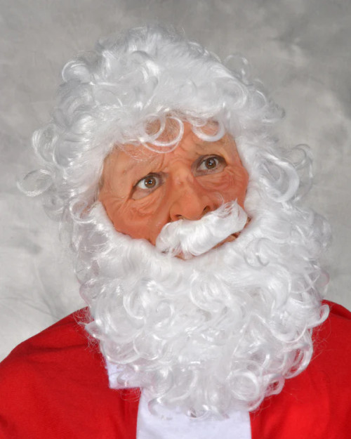 Supersoft Santa Mask- close up