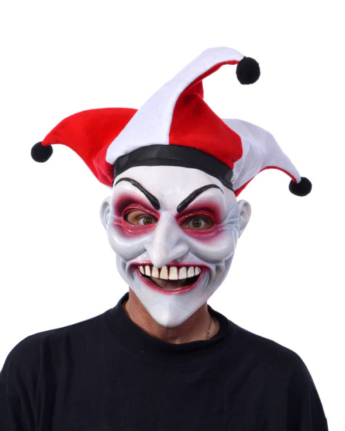 Jester Bob-O Mask- front view