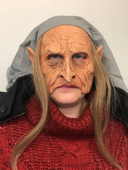 Crone/ Old Hag Mask- front view