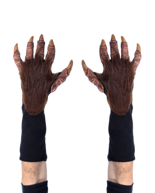 Brown Beast Gloves- top view