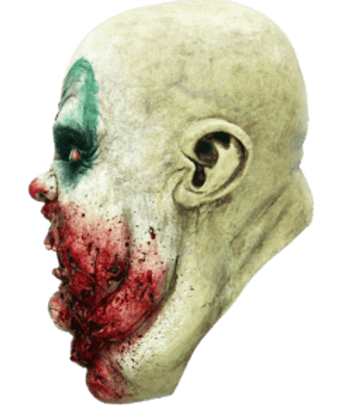 Child Eater Clown Mask- side view