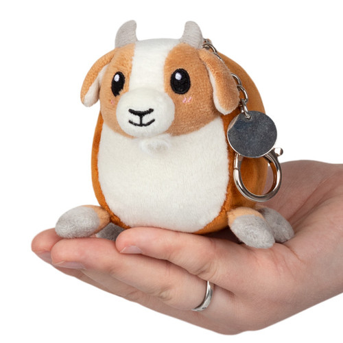 Micro Squishable Baby Goat- front view