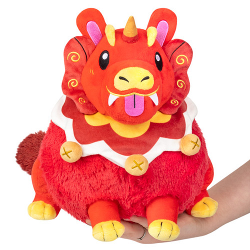 Mini Squishable Guardian Lion- front view