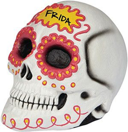 Pink Sugar Skull Prop- angled view