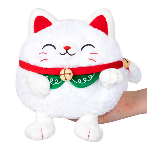 Mini Squishable Lucky Cat- front view