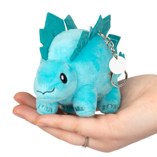 Micro Squishable Stegosaurus- front view