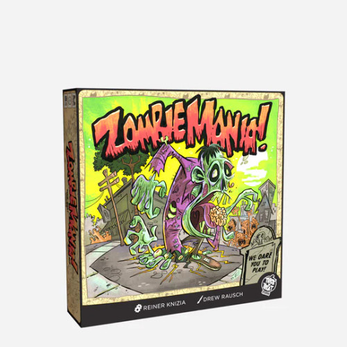 Zombia Mania Game front of box