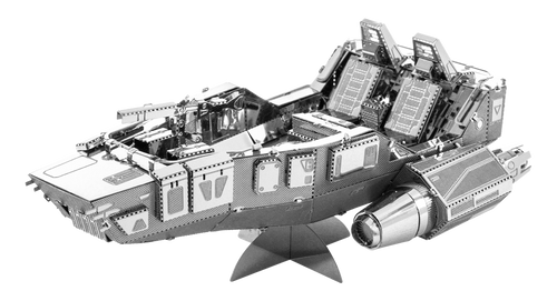 Star Wars- First Order Snowspeeder Model Kit- angled front view