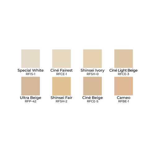 Fair MatteHD Foundation Palette- shades