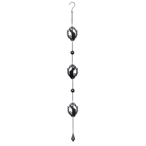 Feline Silhouette Hanging Decoration