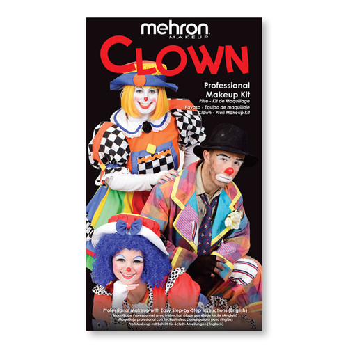 Clown Character Makeup Kit- box Clown Character Makeup Kit- box