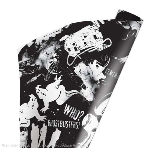 Ghostbusters - Black & White Wrapping Paper