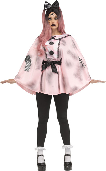 Broken Doll Poncho- front view