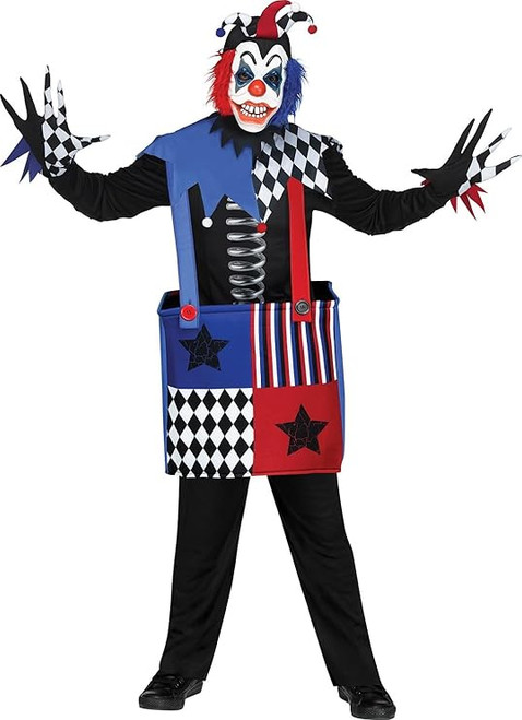 Freak in a Box Costume- front view