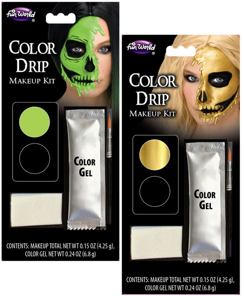 Melting Skull Color Drip Kits
