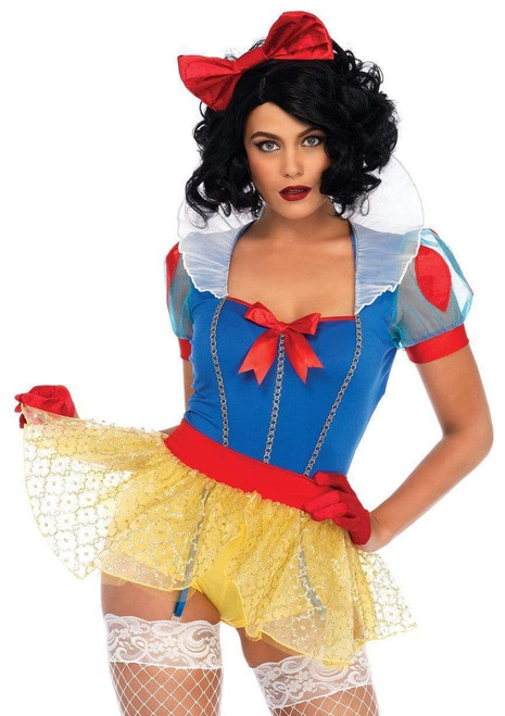 Sexy Miss Snow Costume- front view