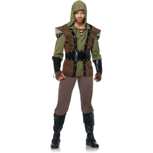Robin Hood Deluxe Costume- front view, full body