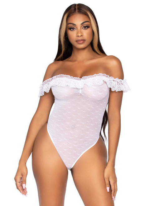 Spring Fling Teddy Bodysuit- front view