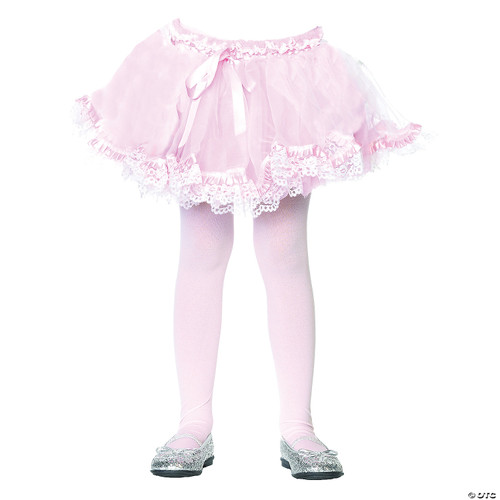 Child Pink Lace Petticoat
