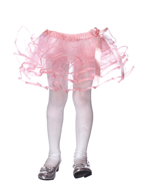 PETTICOAT TULLE W/BOW CHLD PK