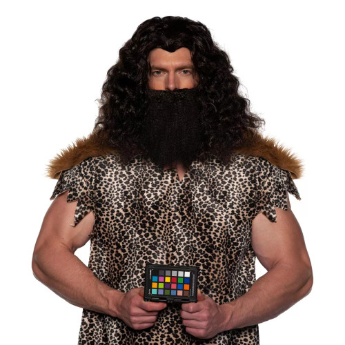 Viking Wig & Beards- black