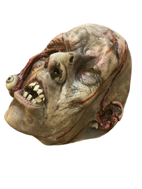 Eye Don't Zombie Mask- side view