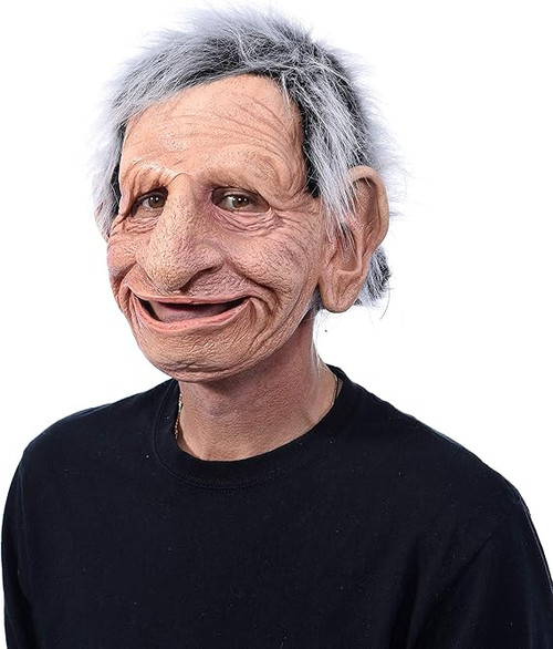 Alfred Dr. Fauci Mask- left angled view