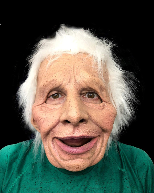 Aunt Kathy Mask- front view Aunt Kathy Mask- front view