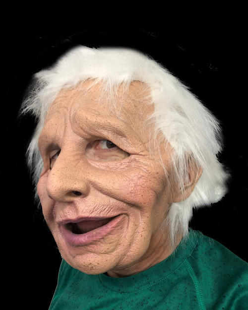 Aunt Kathy Mask- angled view Aunt Kathy Mask- angled view