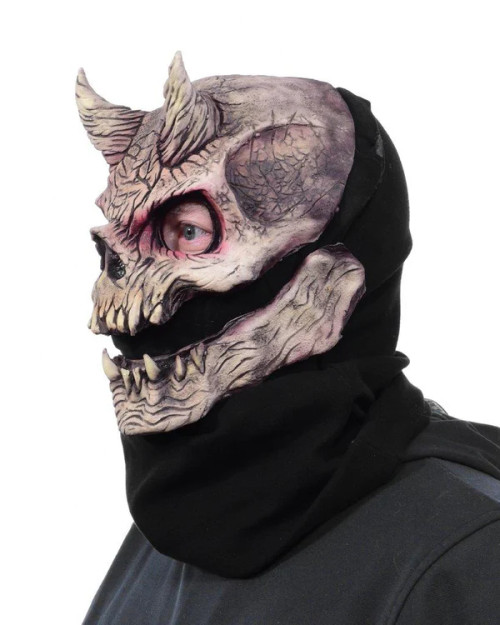 Devil Skull Mask- left side view