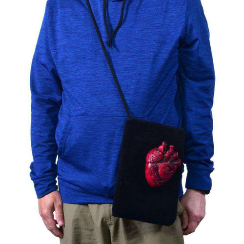 Trick r' Treats Heart Bag- worn by model