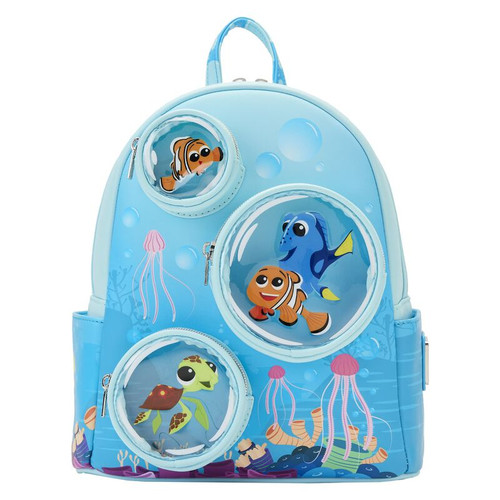 Finding Nemo 20th Anniversary Mini Backpack- front view Finding Nemo 20th Anniversary Mini Backpack- front view