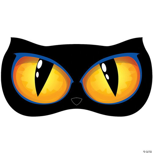 Animated lighted cat eyes