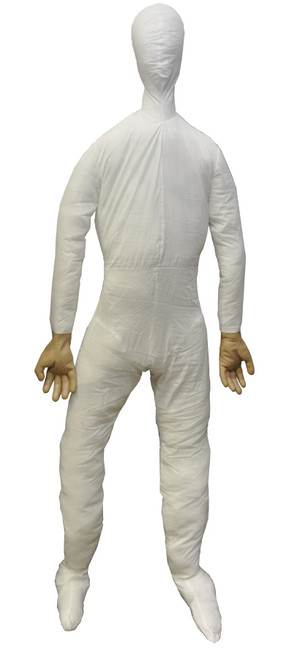 Full size poseable dummy with hands