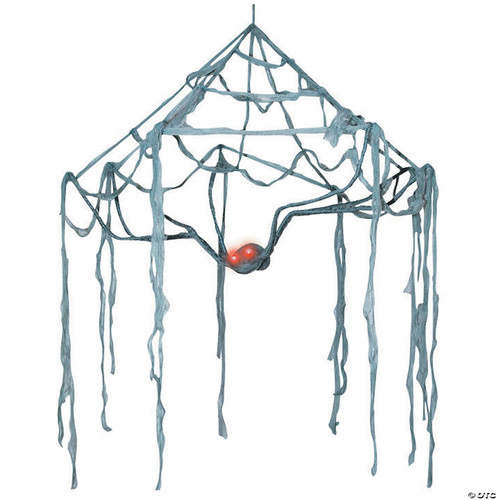 Spider Canopy Web with Light-Up Eyes