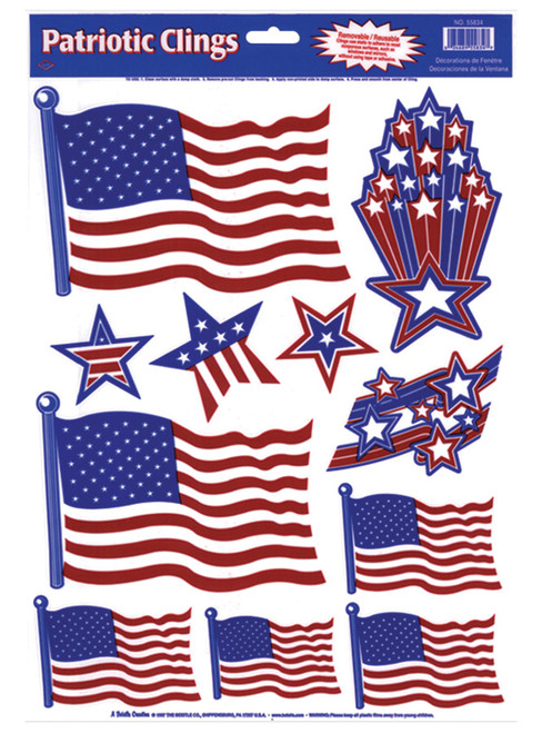 PATRIOTIC CLINGS