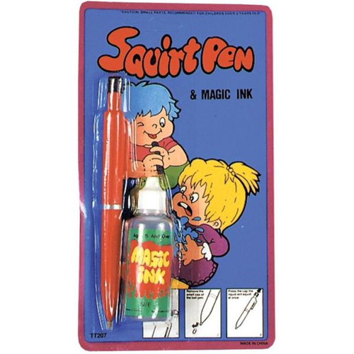 SQUIRT PEN WITH DISAPPEARING INK