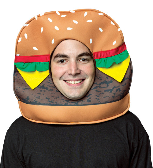 Cheeseburger Adult Mask