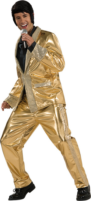 GOLD LAME SUIT GRAND HERTIGE