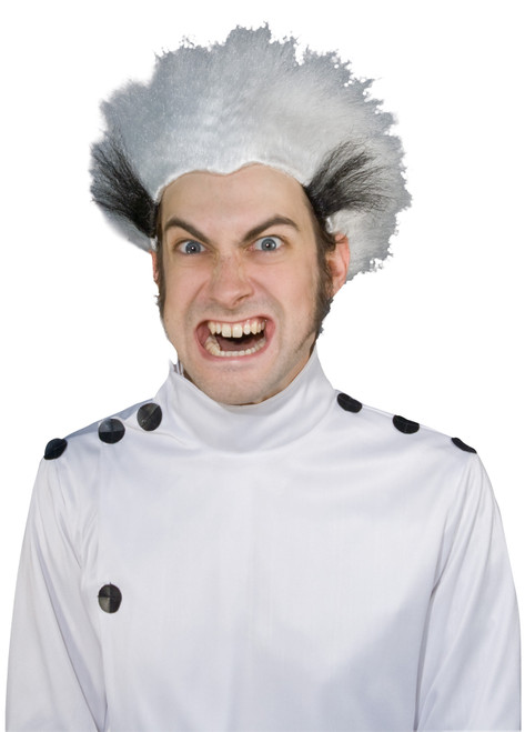 MAD SCIENTIST STRIPE WIG