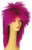 Adult punk fright wig