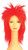 Adult punk fright wig